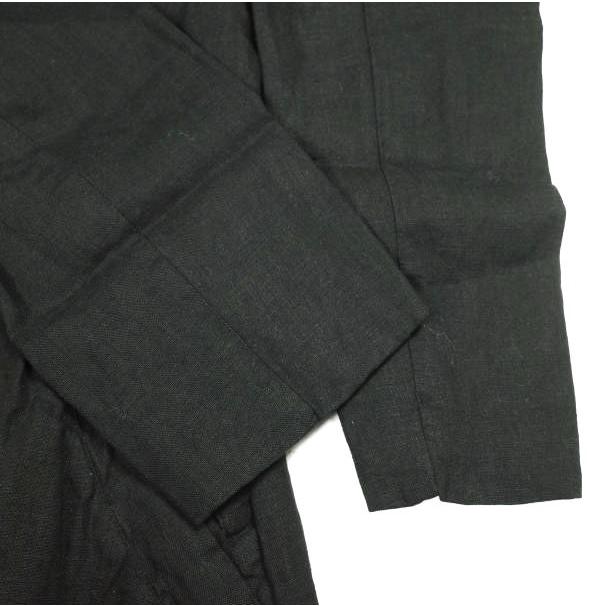 AUGUSTE PRESENTATION オーギュストプレゼンテーション 日本製 Pajama Look リネンチェスターコート M BLACK アウター g24567 |  | 04