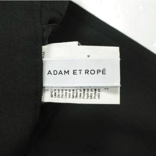 ADAM ET ROPE アダムエロペ 23SS 接触冷感・洗える・UVカット ローライズアジャストパンツ GAS03200 36 ブラック スラックス |  | 07