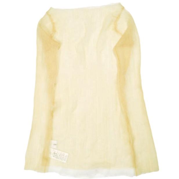 JANE SMITH ジェーンスミス 23SS 日本製 SHEER BOAT NECK シアーボートネックプルオーバー 23SKN-#717L 36 ベージュ 長袖 カットソー |  | 01