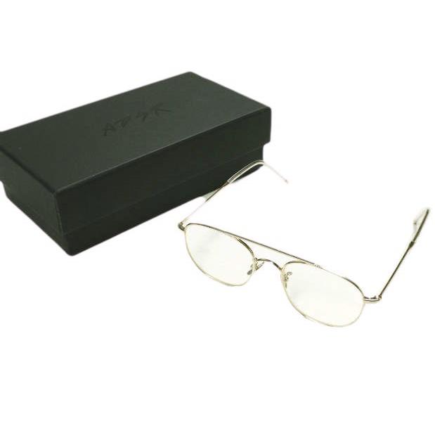 A.D.S.R. エーディーエスアール MORGAN 06 モーガン スクエア型ティアドロップサングラス Gold/Clear 眼鏡 メガネ g24593 |  | 03