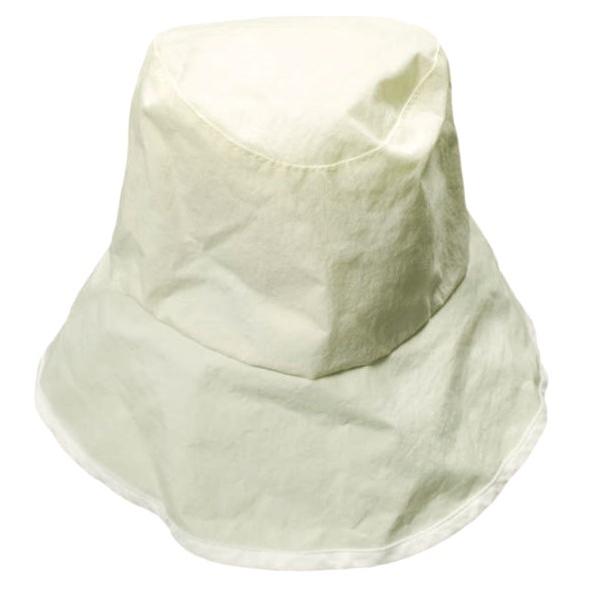 La Maison de Lyllis x ADAM ET ROPE メゾンドリリス アダムエロペ 別注 GRASS POTHAT メッシュナイロンバケットハット 57cm オフホワイト |  | 02