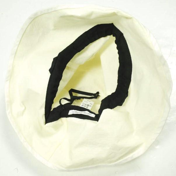 La Maison de Lyllis x ADAM ET ROPE メゾンドリリス アダムエロペ 別注 GRASS POTHAT メッシュナイロンバケットハット 57cm オフホワイト |  | 07