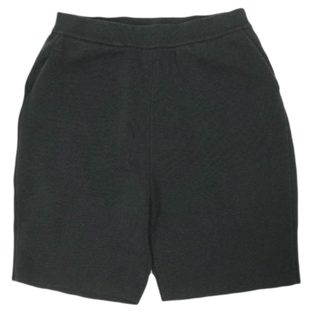 Spick and Span スピックアンドスパン 23SS ミラノリブニット ショートパンツ 23030200900010 Free ブラック イージー ショーツ ボトムス | 