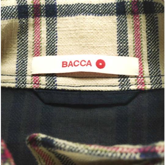 BACCA バッカ トゥモローランド 日本製 ネップツイードチェックワークベスト 35-07-82-07331 36 ベージュ ジレ トップス g24601 |  | 02