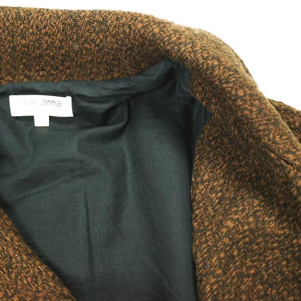 ROSEANNA ローズアンナ フランス製 ケーブルニットジャケット EUL6110 38 ブラウン アウター g24602 |  | 05