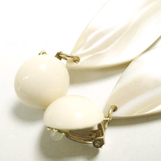 ALEXANDRINE PARIS アレクサンドリン パリ DROP EARRING 両耳用 イヤリング IVORY ピアス アクセサリー g24606 |  | 03