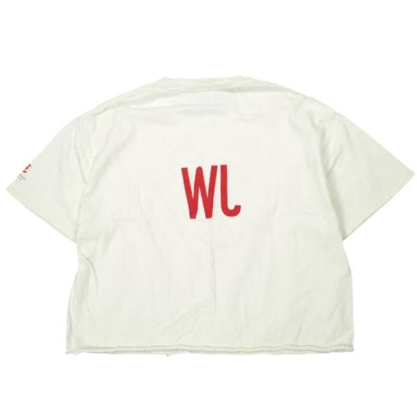 THE DAY ON THE BEACH ザデイオンザビーチ 6oz. Girls Cutoff Tee MODERN SHORT BOARD カットオフTシャツ ONE SIZE オフホワイト 半袖 丸胴 |  | 01