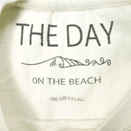 THE DAY ON THE BEACH ザデイオンザビーチ 6oz. Girls Cutoff Tee MODERN SHORT BOARD カットオフTシャツ ONE SIZE オフホワイト 半袖 丸胴 |  | 02