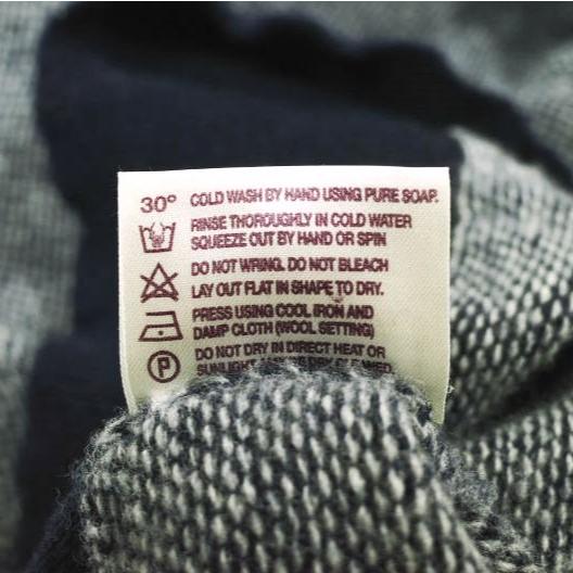 J.PRESS ジェイプレス スコットランド製 SUPER GEELONG WOOL バーズアイ柄 Vネックニット 38 NAVY セーター William Lockie トップス |  | 06
