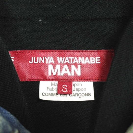 JUNYA WATANABE MAN COMME des GARCONS x Levi'sス 25SS 綿デニム製品加工カスタマイズ×綿エステル裏毛Levi's Wネームジャケット WO-J206 S |  | 08