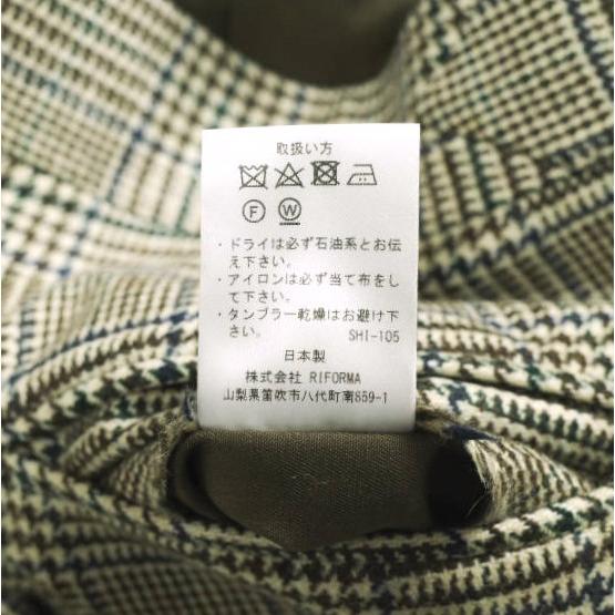 IGARASHI TROUSERS イガラシトラウザーズ SINGLE GURKHA TROUSER グレンチェック2プリーツグルカトラウザーズ ビスポーク品 BEIGE パンツ |  | 07