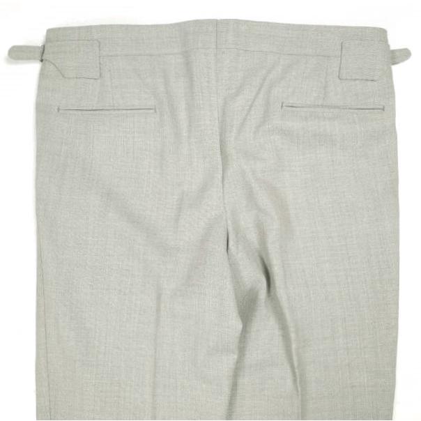 IGARASHI TROUSERS イガラシトラウザーズ 2PLY WOOL SIDE ADJUSTERS 2プリーツサイドアジャスタートラウザーズ ビスポーク品 Light Gray |  | 04