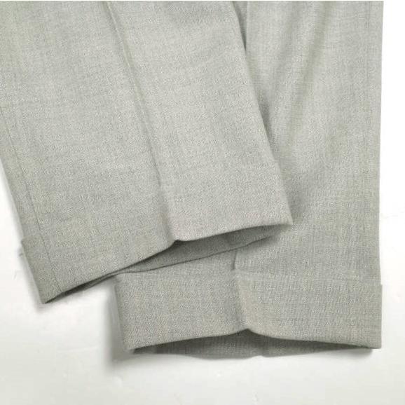 IGARASHI TROUSERS イガラシトラウザーズ 2PLY WOOL SIDE ADJUSTERS 2プリーツサイドアジャスタートラウザーズ ビスポーク品 Light Gray |  | 05