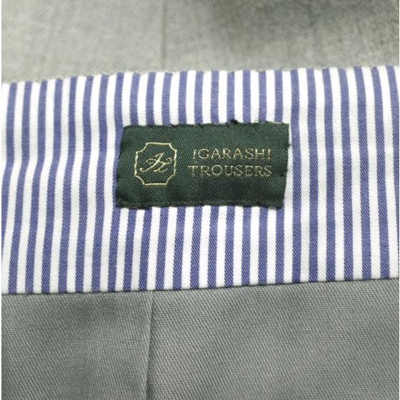 IGARASHI TROUSERS イガラシトラウザーズ 2PLY WOOL SIDE ADJUSTERS 2プリーツサイドアジャスタートラウザーズ ビスポーク品 Light Gray |  | 06