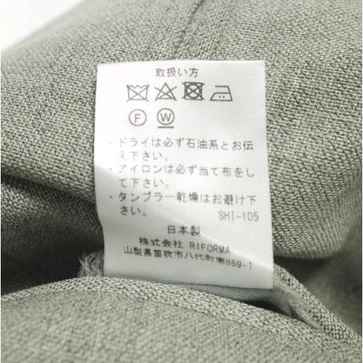 IGARASHI TROUSERS イガラシトラウザーズ 2PLY WOOL SIDE ADJUSTERS 2プリーツサイドアジャスタートラウザーズ ビスポーク品 Light Gray |  | 07