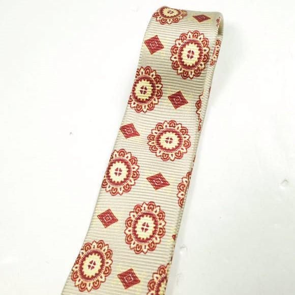 KITON キートン イタリア製 小紋柄シルクネクタイ イエローベージュ g24648 |  | 03