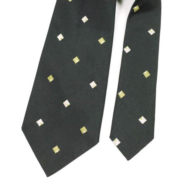 Atto Vannucci アットヴァンヌッチ イタリア製 小紋柄シルクネクタイ BLACK g24650 |  | 03