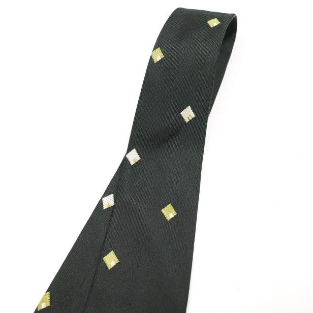 Atto Vannucci アットヴァンヌッチ イタリア製 小紋柄シルクネクタイ BLACK g24650 |  | 04