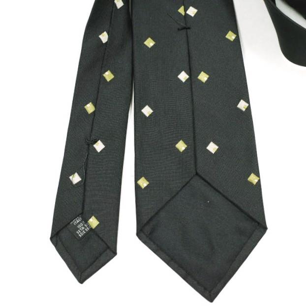 Atto Vannucci アットヴァンヌッチ イタリア製 小紋柄シルクネクタイ BLACK g24650 |  | 05