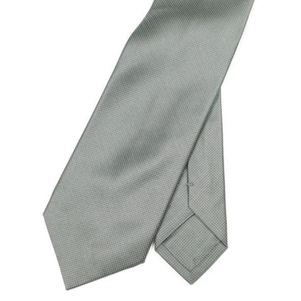 DOLCEPUNTA ドルチェプンタ イタリア製 スウィートポイント ポルカドットシルクネクタイ グレー g24651 |  | 02