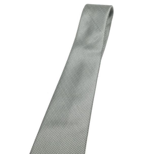 DOLCEPUNTA ドルチェプンタ イタリア製 スウィートポイント ポルカドットシルクネクタイ グレー g24651 |  | 03