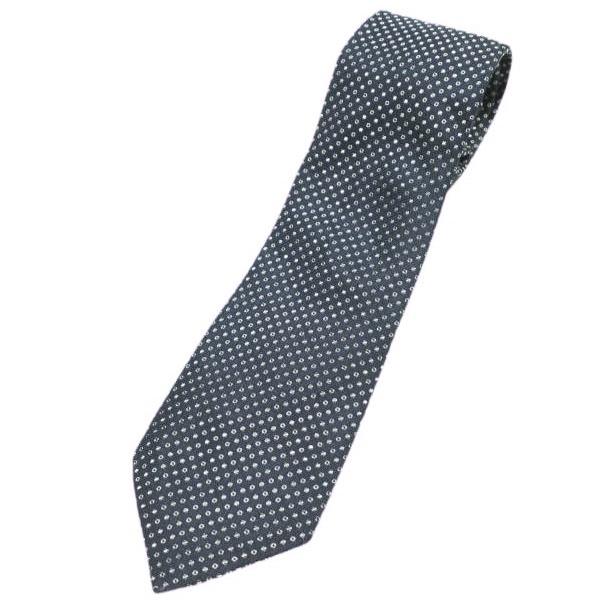 LIVERANO＆LIVERANO リヴェラーノ＆リヴェラーノ イタリア製 ポルカドットシルクネクタイ ネイビー g24656 |  | 01