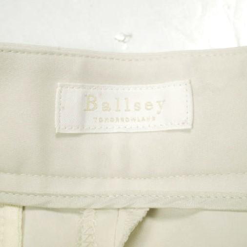 Ballsey ボールジィ 23SS 日本製 ハイカウントダブルクロス テーパードパンツ 11-04-31-04037 36(9号) ライトベージュ TOMORROWLAND g24659 |  | 07