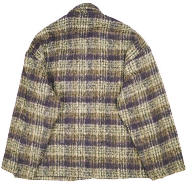FR(13)NDS フレンズ 日本製 IOLANDA SHAGGY SHIRTS シャギーチェックシャツジャケット EPWH92 パープル ROYAL FLASH 長袖 定価33,000円 |  | 01