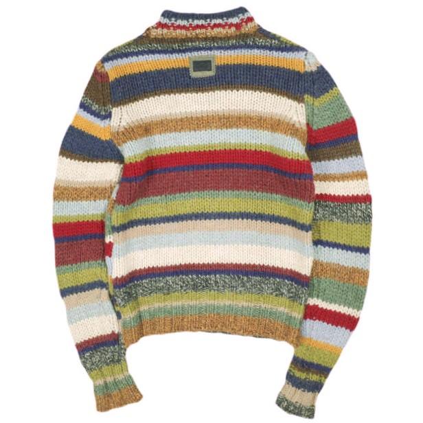 D＆G ディーアンドジー イタリア製 マルチボーダー ハイネックローゲージニット 46(32) セーター DOLCE＆GABBANA ドルチェ＆ガッバーナ |  | 01