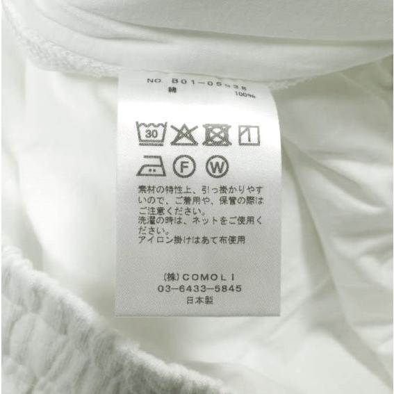 COMOLI コモリ 25SS 日本製 コットンメッシュショーツ B01-05038 2 WHITE イージー ショートパンツ ボトムス g24671 |  | 07