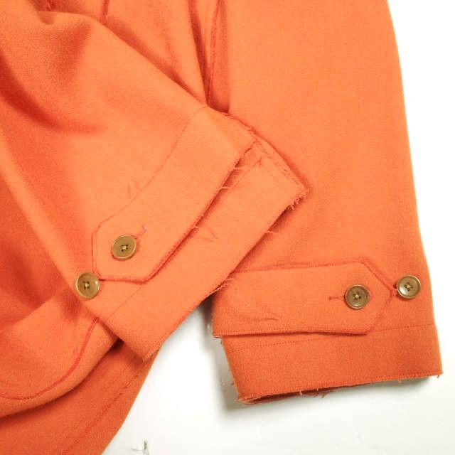 HAVERSACK ハバーザック 23AW 日本製 ヴィンテージメルトンダッフルコート 472333 M オレンジ Begin掲載商品 一枚仕立て アウター g24674 |  | 04