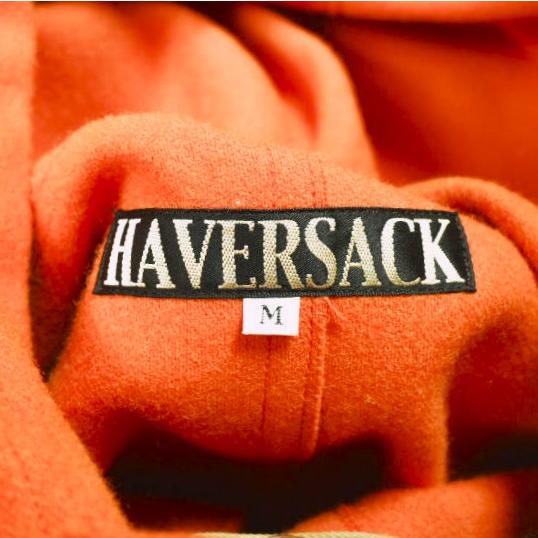 HAVERSACK ハバーザック 23AW 日本製 ヴィンテージメルトンダッフルコート 472333 M オレンジ Begin掲載商品 一枚仕立て アウター g24674 |  | 07