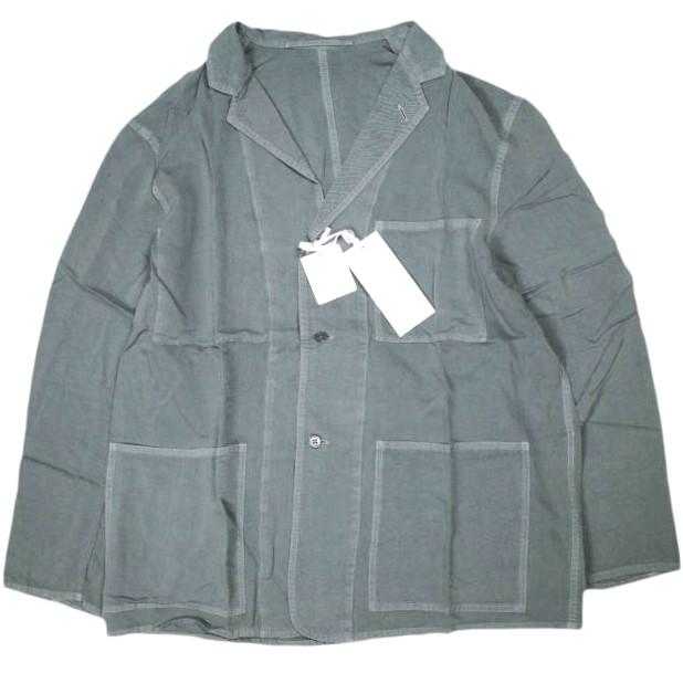 新品 Graphpaper グラフペーパー 日本製 Soft Cupro Jacket 製品染め ソフトキュプラジャケット GM191-20006 2 GRAY アウター g24675 | 