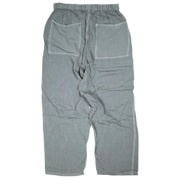 新品 Graphpaper グラフペーパー 日本製 Soft Cupro Baker Pants 製品染め ソフトキュプラベイカーパンツ GM191-40009 2 GRAY イージー |  | 01