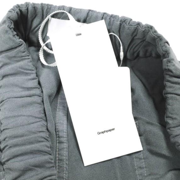 新品 Graphpaper グラフペーパー 日本製 Soft Cupro Baker Shorts 製品染め ソフトキュプラベイカーショーツ GM191-40010 2 GRAY パンツ |  | 03