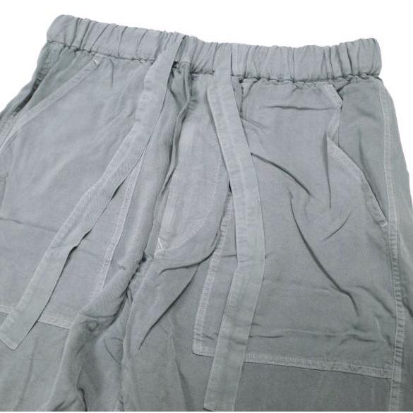 新品 Graphpaper グラフペーパー 日本製 Soft Cupro Baker Shorts 製品染め ソフトキュプラベイカーショーツ GM191-40010 2 GRAY パンツ |  | 05