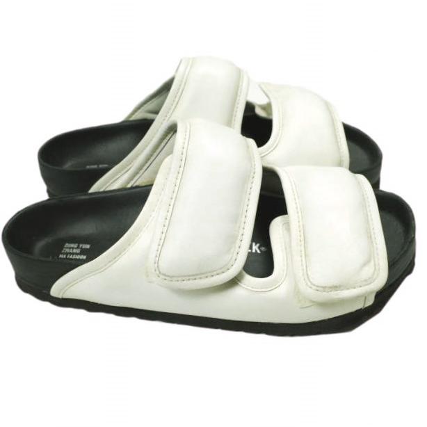 BIRKENSTOCK x CSM ビルケンシュトック 別注 ドイツ製 COSY DINGYUN ZHANG サンダル 1020043 37(24cm) WHITE レギュラー幅 シューズ g24692 |  | 02