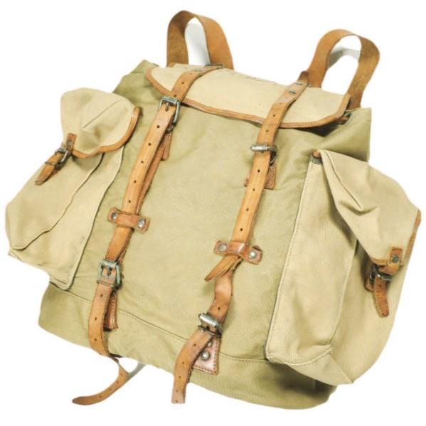 RRL ダブルアールエル イタリア製 CANVAS BAG PACK フィールドバックパック ベージュ/ブラウン Double RL リュック バッグ カバン g24697 |  | 01