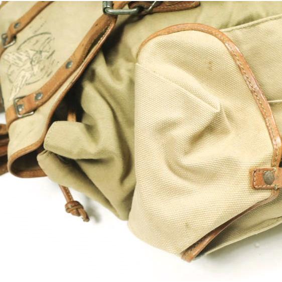 RRL ダブルアールエル イタリア製 CANVAS BAG PACK フィールドバックパック ベージュ/ブラウン Double RL リュック バッグ カバン g24697 |  | 04