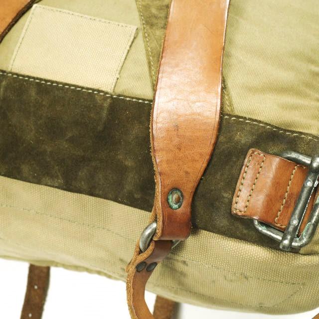 RRL ダック キャンバス バックパックhand made in italy RRL ダブルアールエル イタリア製 CANVAS BAG PACK フィールドバック