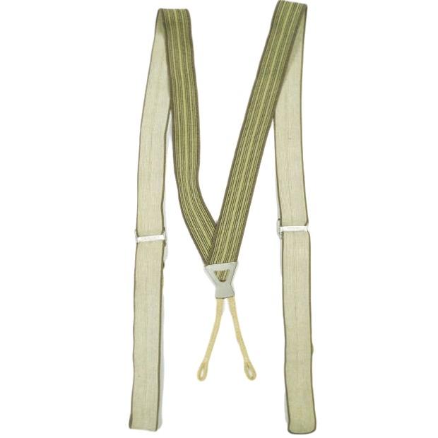 RRL ダブルアールエル STRIPE SUSPENDERS ストライプサスペンダー ベージュ Double RL ベルト g24699 |  | 01