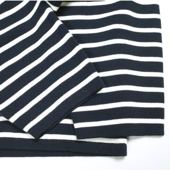 JUST AN IDEA x DAIRIKU ダイリク 25SS 別注 Docking Lettered Knit ドッキングレタードニット Free WHITE/NAVY セーター ボーダー EDIFICE |  | 06