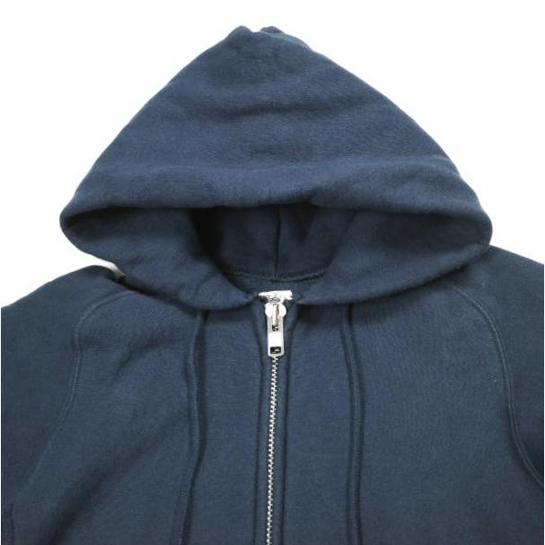 ANATOMICA アナトミカ アメリカ製 ZIP UP SWEAT PARKA フリーダムスリーブ 裏起毛 スウェットジップアップパーカー M NAVY MADE IN USA |  | 03