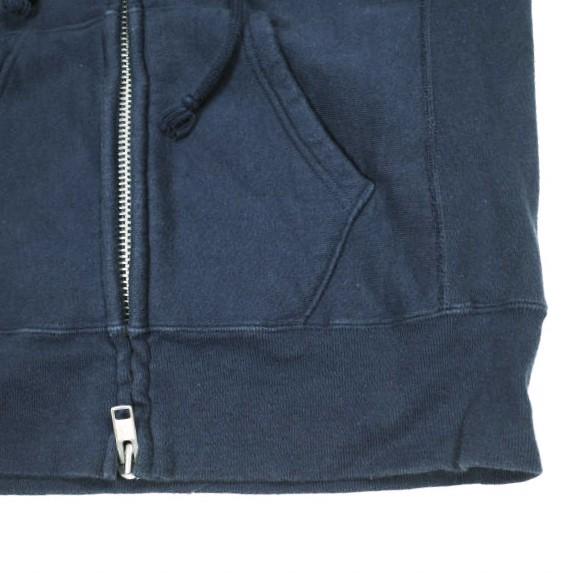 ANATOMICA アナトミカ アメリカ製 ZIP UP SWEAT PARKA フリーダムスリーブ 裏起毛 スウェットジップアップパーカー M NAVY MADE IN USA |  | 05