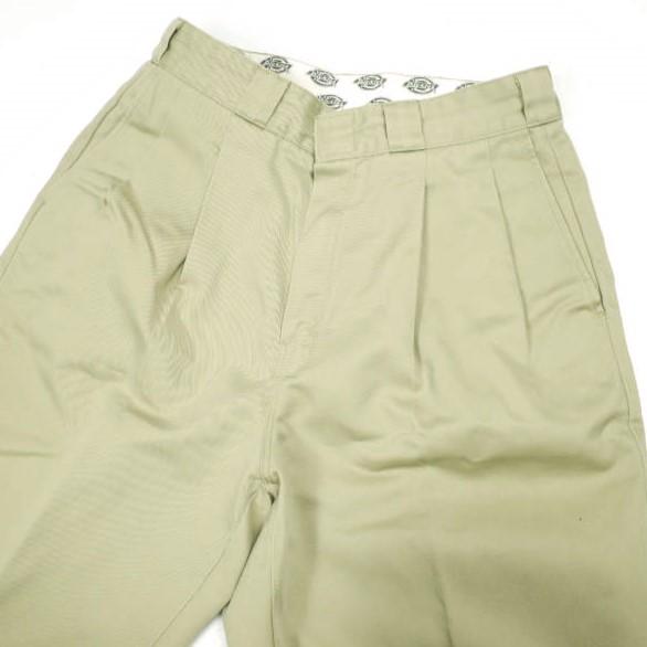 Dickies x JOURNAL STANDARD ディッキーズ ジャーナルスタンダード 別注 T/C 2タックワイドパンツ 191M40JS02 M ベージュ テーパード |  | 02