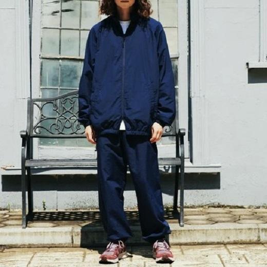 United Athle ユナイテッドアスレ コットンライク ナイロン トレーニングジャケット (裏地付) 7220-01 L ネイビー ジップアップ ブルゾン |  | 02