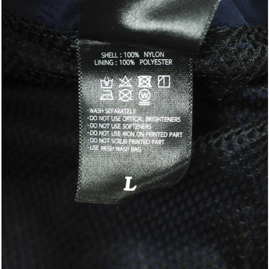 United Athle ユナイテッドアスレ コットンライク ナイロン トレーニングジャケット (裏地付) 7220-01 L ネイビー ジップアップ ブルゾン |  | 08