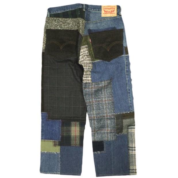 新品 eYe COMME des GARCONS JUNYA WATANABE MAN x Levi's 24AW 503 パッチワークMIXデニムパンツ WN-P911 L 定価121,000円 g24727 |  | 01