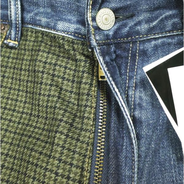 新品 eYe COMME des GARCONS JUNYA WATANABE MAN x Levi's 24AW 503 パッチワークMIXデニムパンツ WN-P911 L 定価121,000円 g24727 |  | 05