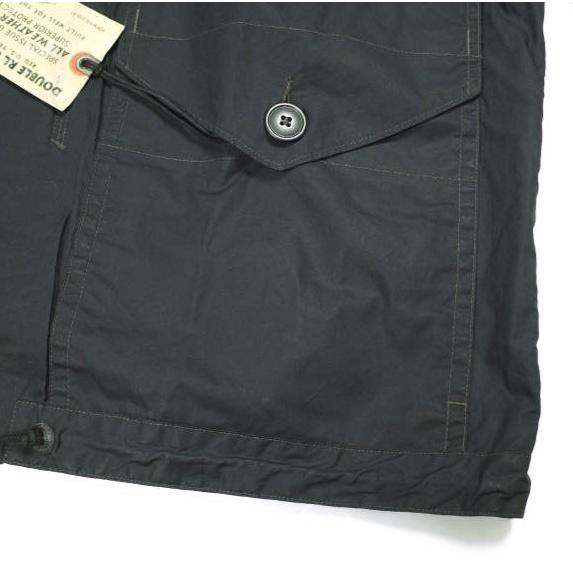 新品 RRL ダブルアールエル ENFORD JACKET ロイヤルネイビー ワックスドコットンフーデッドコート 782799879001 L Dark Navy Double RL |  | 05